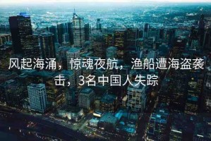 風起海涌，驚魂夜航，漁船遭海盜襲擊，3名中國人失蹤