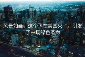 風(fēng)景如畫，這個(gè)詞在美國火了，引發(fā)了一場(chǎng)綠色革命