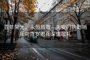 百年榮光，永恒致敬—天安門執(zhí)勤哨兵向百歲老兵深情敬禮