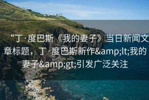“丁·度巴斯《我的妻子》當(dāng)日新聞文章標(biāo)題，丁·度巴斯新作&lt;我的妻子&gt;引發(fā)廣泛關(guān)注