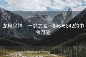龍鳳呈祥，一夢(mèng)之差，846與842的中考奇遇