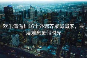 歡樂(lè)滿溢！16個(gè)外甥齊聚舅舅家，共度難忘暑假時(shí)光