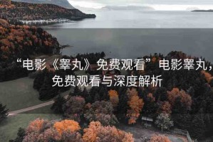 “電影《睪丸》免費(fèi)觀看”電影睪丸，免費(fèi)觀看與深度解析