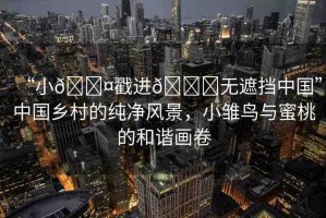 “小??戳進??無遮擋中國”中國鄉(xiāng)村的純凈風景，小雛鳥與蜜桃的和諧畫卷