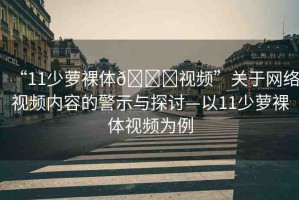 “11少蘿裸體??視頻”關(guān)于網(wǎng)絡(luò)視頻內(nèi)容的警示與探討—以11少蘿裸體視頻為例