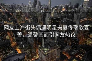網(wǎng)友上海街頭偶遇明星夫妻佟瑞欣夏菁，溫馨畫面引網(wǎng)友熱議