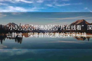 “小??伸進(jìn)??片在線看”深山靜謐，探尋自然之美的深邃秘境