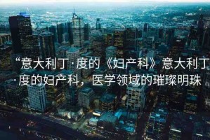 “意大利丁·度的《婦產(chǎn)科》意大利丁·度的婦產(chǎn)科，醫(yī)學(xué)領(lǐng)域的璀璨明珠