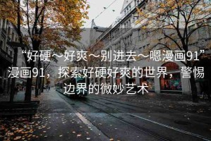 “好硬～好爽～別進(jìn)去～嗯漫畫91”漫畫91，探索好硬好爽的世界，警惕邊界的微妙藝術(shù)