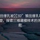 “雛田爆乳被?3D”雛田爆乳被數(shù)字化重塑，探索三維建模技術(shù)的無限可能