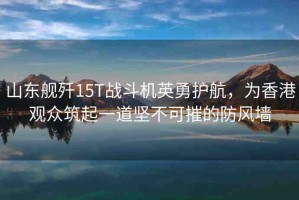山東艦殲15T戰(zhàn)斗機(jī)英勇護(hù)航，為香港觀眾筑起一道堅(jiān)不可摧的防風(fēng)墻