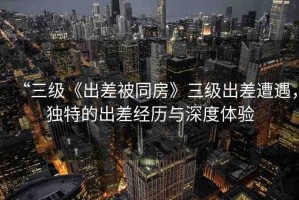 “三級(jí)《出差被同房》三級(jí)出差遭遇，獨(dú)特的出差經(jīng)歷與深度體驗(yàn)