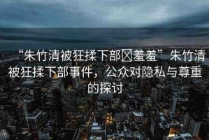 “朱竹清被狂揉下部?羞羞”朱竹清被狂揉下部事件，公眾對(duì)隱私與尊重的探討