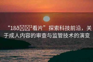 “18??看片”探索科技前沿，關(guān)于成人內(nèi)容的審查與監(jiān)管技術(shù)的演變