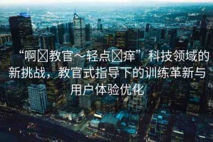 “啊?教官～輕點?癢”科技領域的新挑戰(zhàn)，教官式指導下的訓練革新與用戶體驗優(yōu)化