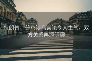 特朗普，普京涉烏言論令人生氣，雙方關(guān)系再添陰霾