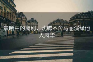 晨曦中的離別，沈騰不舍馬麗演繹他人風(fēng)華