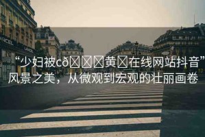 “少婦被c??黃?在線網(wǎng)站抖音”風(fēng)景之美，從微觀到宏觀的壯麗畫卷