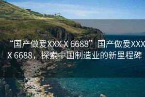“國產(chǎn)做爰XXXⅩ6688”國產(chǎn)做爰XXXⅩ6688，探索中國制造業(yè)的新里程碑