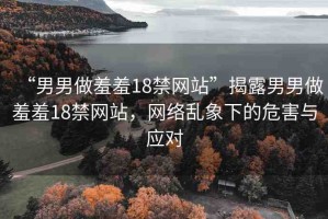 “男男做羞羞18禁網(wǎng)站”揭露男男做羞羞18禁網(wǎng)站，網(wǎng)絡(luò)亂象下的危害與應(yīng)對(duì)