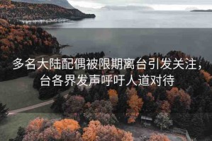 多名大陸配偶被限期離臺(tái)引發(fā)關(guān)注，臺(tái)各界發(fā)聲呼吁人道對(duì)待