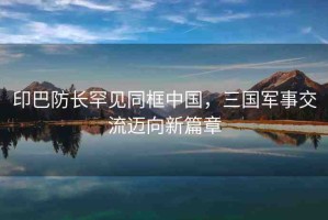 印巴防長罕見同框中國，三國軍事交流邁向新篇章