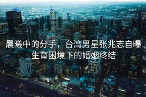 晨曦中的分手，臺(tái)灣男星張兆志自曝生育困境下的婚姻終結(jié)