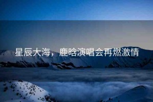 星辰大海，鹿晗演唱會再燃激情