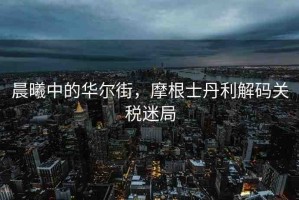 晨曦中的華爾街，摩根士丹利解碼關(guān)稅迷局
