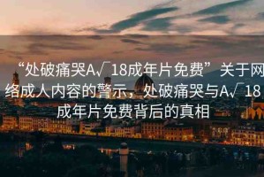 “處破痛哭A√18成年片免費(fèi)”關(guān)于網(wǎng)絡(luò)成人內(nèi)容的警示，處破痛哭與A√18成年片免費(fèi)背后的真相