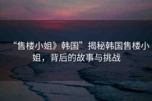 “售樓小姐》韓國”揭秘韓國售樓小姐，背后的故事與挑戰(zhàn)