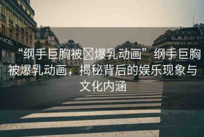 “綱手巨胸被?爆乳動畫”綱手巨胸被爆乳動畫，揭秘背后的娛樂現(xiàn)象與文化內涵
