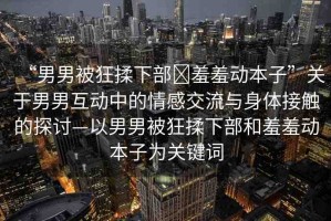 “男男被狂揉下部?羞羞動(dòng)本子”關(guān)于男男互動(dòng)中的情感交流與身體接觸的探討—以男男被狂揉下部和羞羞動(dòng)本子為關(guān)鍵詞