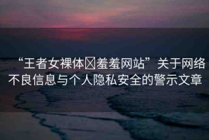 “王者女裸體?羞羞網站”關于網絡不良信息與個人隱私安全的警示文章