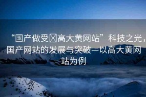 “國(guó)產(chǎn)做受?高大黃網(wǎng)站”科技之光，國(guó)產(chǎn)網(wǎng)站的發(fā)展與突破—以高大黃網(wǎng)站為例