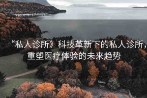 “私人診所》科技革新下的私人診所，重塑醫(yī)療體驗的未來趨勢