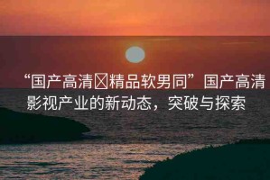 “國產(chǎn)高清?精品軟男同”國產(chǎn)高清影視產(chǎn)業(yè)的新動(dòng)態(tài)，突破與探索