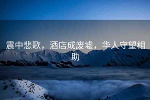 震中悲歌，酒店成廢墟，華人守望相助