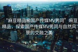 “麻豆精品秘國產(chǎn)傳媒MV男同”麻豆精品，探索國產(chǎn)傳媒MV男同與自然風(fēng)景的交融之美