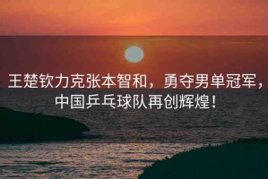 王楚欽力克張本智和，勇奪男單冠軍，中國乒乓球隊(duì)再創(chuàng)輝煌！