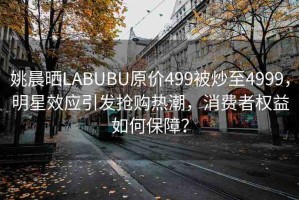 姚晨曬LABUBU原價(jià)499被炒至4999，明星效應(yīng)引發(fā)搶購(gòu)熱潮，消費(fèi)者權(quán)益如何保障？