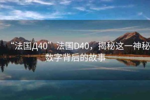 “法國Д40”法國D40，揭秘這一神秘數(shù)字背后的故事