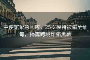 中使館緊急回應(yīng)，25歲模特被騙至緬甸，揭露跨境詐騙黑幕