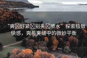 “爽?好緊?別夾?噴水”探索極致快感，爽與夾縫中的微妙平衡