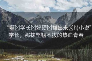 “啊?學(xué)長?好硬?拔出來?h)小說”學(xué)長，那抹堅(jiān)韌不拔的熱血青春