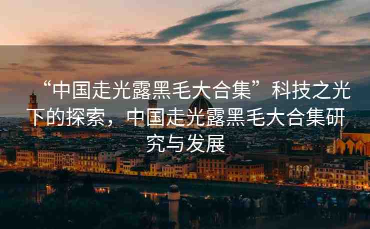 “中國走光露黑毛大合集”科技之光下的探索，中國走光露黑毛大合集研究與發(fā)展