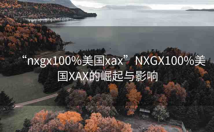 “nxgx100%美國xax”NXGX100%美國XAX的崛起與影響