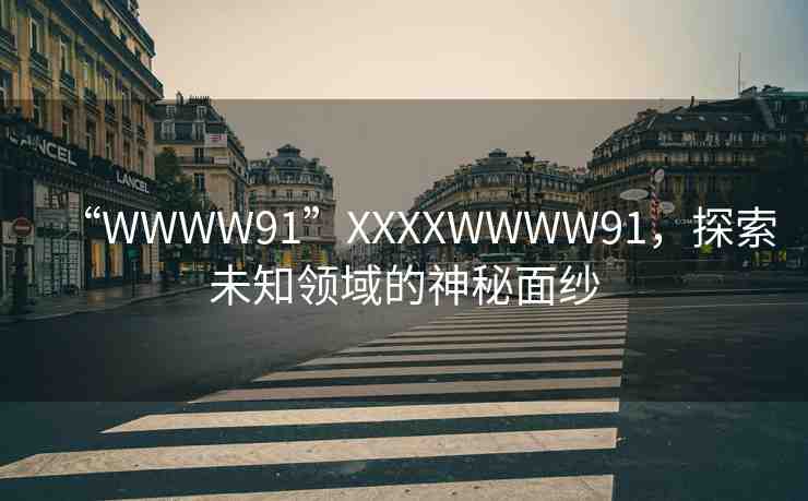 “WWWW91”XXXXWWWW91，探索未知領(lǐng)域的神秘面紗