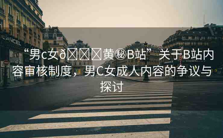 “男c女??黃秘B站”關(guān)于B站內(nèi)容審核制度，男C女成人內(nèi)容的爭議與探討