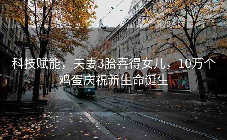 科技賦能，夫妻3胎喜得女兒，10萬個(gè)雞蛋慶祝新生命誕生